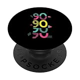 RAD Retro des années 90, 1990, 90 PopSockets PopGrip Interchangeable