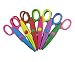 Honbay Pack of 6 Assorted Colors Kids Smart Paper Edger Scissors for Teachers, Students, Crafts, Scrapbooking, DIY Photos, Album, Decorative