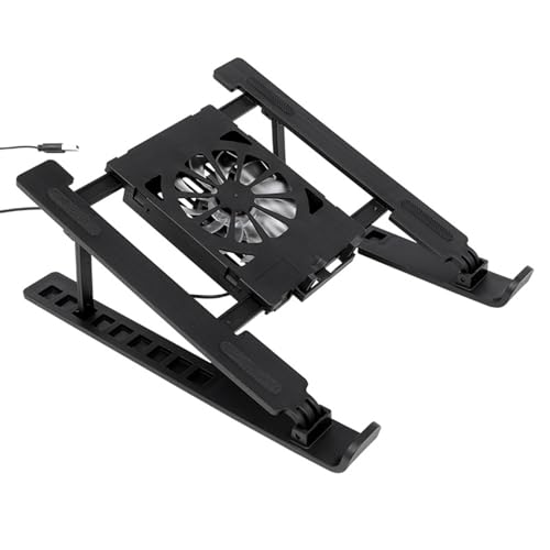 Base Ajustable para Laptop con Ventilador y Diseño Plegable miniatura 6