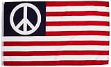 Quality Standard Flags Peace USA Standard Polyester Flag, 3 by 5'