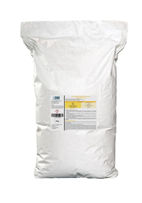 25 KG ACIDE CITRIQUE ALIMENTAIRE MONOHYDRATE E330 GRADE USP/EP/JP