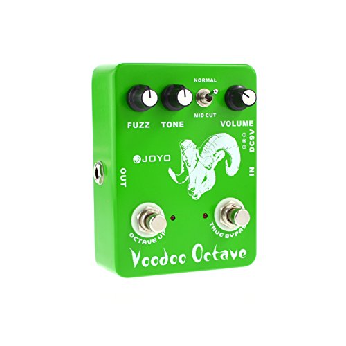 JOYO JF-12 Ultime Octava Fuzz/Octave Pédale avec Distorsion et Octave Guitare Effets Deux en Un - Les Beatles, Paul McCartney, John Lennon, RIngo Starr, George Harrison JOYO JF-12 Ultime Octava Fuzz/Octave Pédale avec Distorsion et Octave Guitare Effets Deux en Un – Image 4