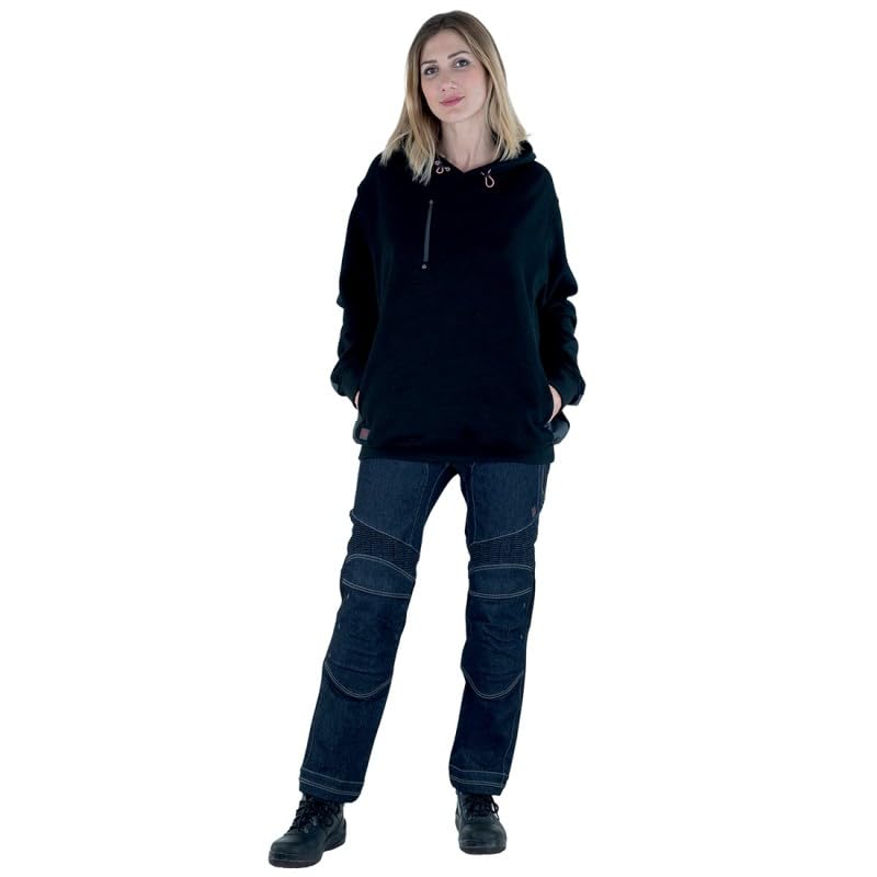 Lafont - Sweat-shirt à capuche mixte POWER XL Noir / Gris Foncé