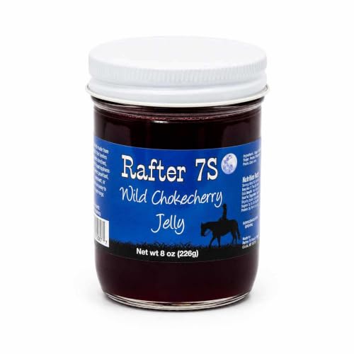 Rafter 7S Wild Chokecherry 8 oz Jelly - No Preservatives