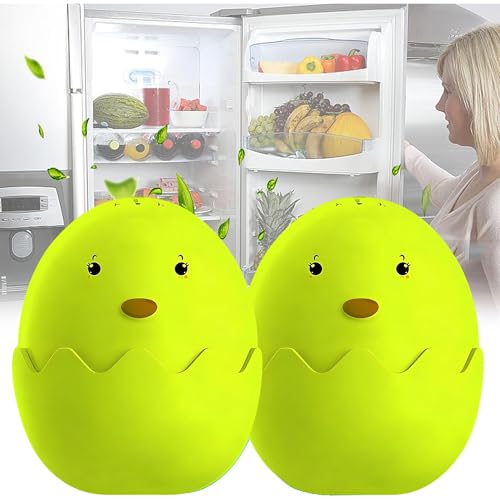 CXAFQ Kühlschrank Deodoriser Zwei Pack, Schöne Form, Klein Und Exquisit, Bequeme Bedienung, Nur In Den Kühlschrank Stellen Kann Ihr Keinen Geruch, Küche Wesentliche Lieferungen Machen (Grün * 2)
