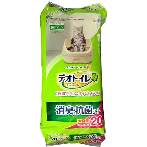 デオトイレ 消臭・抗菌シート 20枚の商品画像（Amazon）