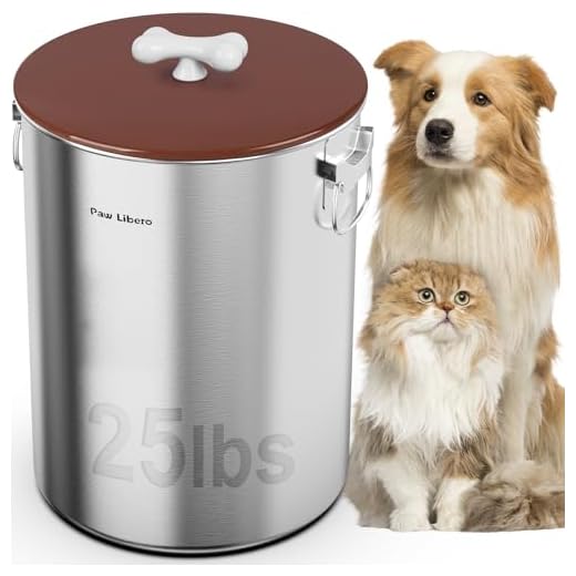 Stainless Steel Dog Food Storage Bin