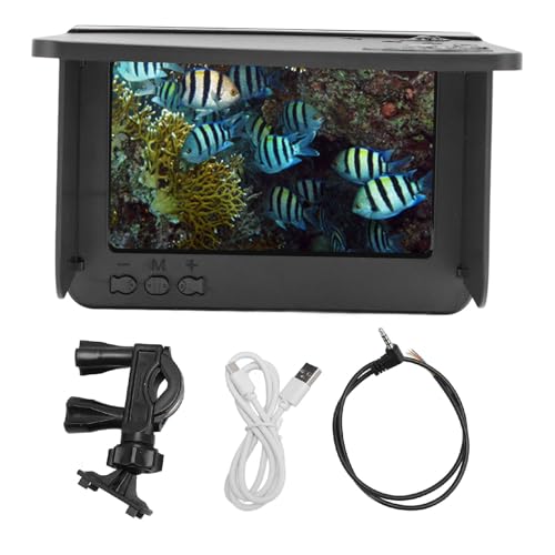 Moniteur fish finder 5 pouces IPS résout le manque de visibilité au soleil pour caméra de pêche