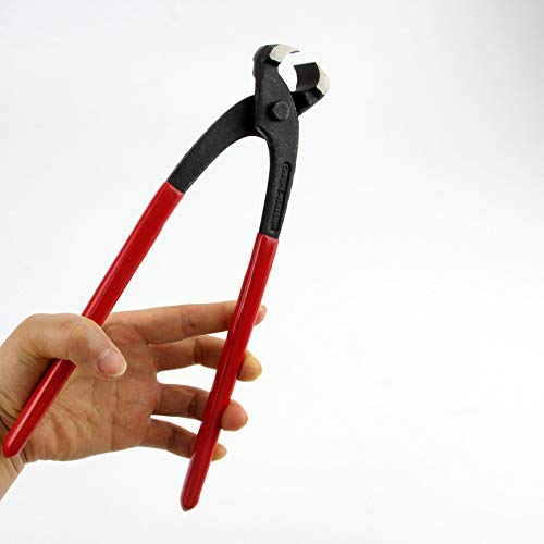 Leberna 115 Pcs 304 Stainless Steel Stepless Single Ear 7-29Mm Hose Clamps With Pincers Crimper Tool Kit | Securing Pipe Hoses Automotive | Cinch Rings Pinch Clamp, Crimp Clamp Assortment Pex Crimping #TOP5