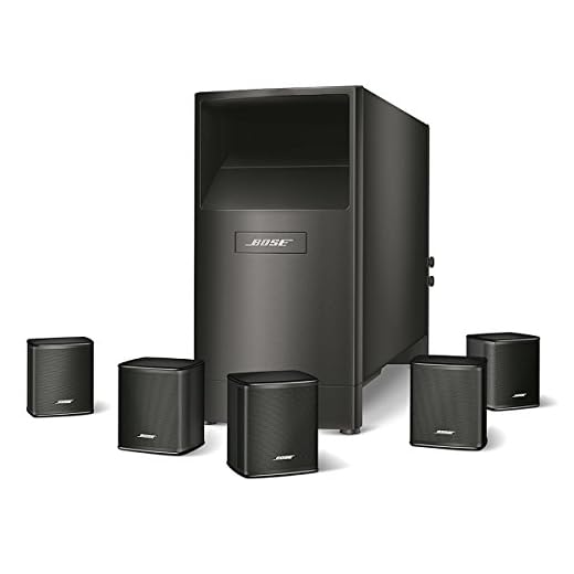 Bose Acoustimass 6 Series V Home Theater Speaker System (Black)