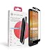 Produktbild Simplecase Panzerglas passend zu Motorola 
Moto E5 , FULL SCREEN Premium Displayschutz , 100% Abdeckung , Optimaler Schutz , Extra Härtegrad 9H , Schwarz - 1 Stück