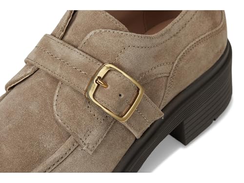 Cole Haan Women's Carlitta Monk Strap Lug Oxfords, Irish Coffee Suede, 9-B US by Cole Haan - Image 6