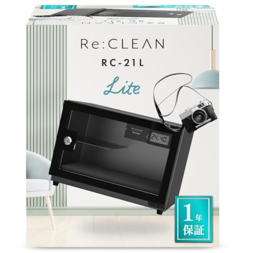 [新品未使用]リクリーン 防湿庫 RCL-21D 21L デジタル湿度計 Amazon | リクリーン 防湿庫 21L Lite 日本製ペルチェ採用 デジタル