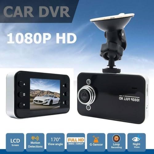 Image of DDLC 3MP 1080P Full HD Dashcam Smart Car Security Camera with 170 Wide Angle | G-Sensor | Loop Recording | Motion Tracking & Parking Monitor (car Camera)