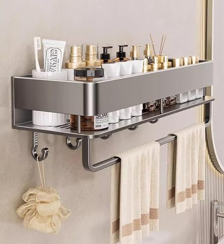 Étagère de douche sans perçage à séchage rapide en acier - 3
