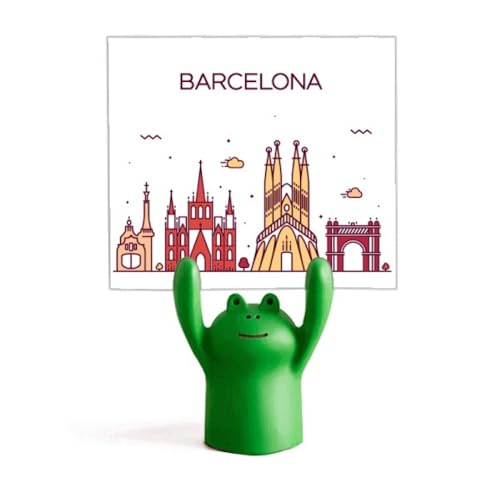 Porte-mémo Barcelone Espagne plat pour ne plus perdre vos notes de bureau