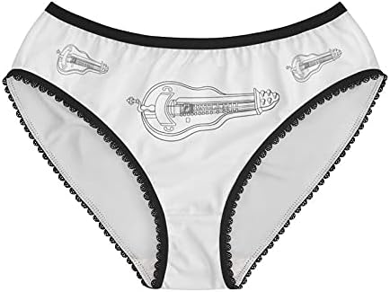 Hurdy Gurdy Panties,Hurdy Gurdy Underwear, Briefs, Cotton Briefs, Funny Underwear, Panties For Women
