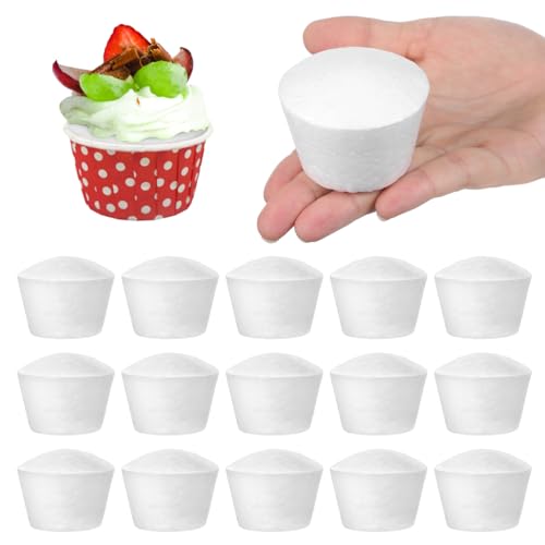 Modèle de gâteau en polystyrène blanc pour réussir vos décors de table légers