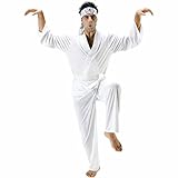 Adult Daniel San Karate Kid Fancy Dress Costume