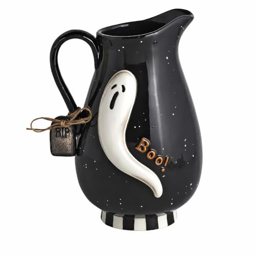 Mud Pie Halloween Glow in the Dark Ghost Pitcher
