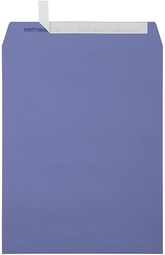 Miniatura 19 de LUXPaper Sobres de extremo abierto de 10 x 13 pulgadas Despegar y prensar Azul marino Texto de 80 libras Cantidad de 1,000