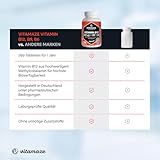 Vitamin B12 500 mcg hochdosiert, 360 Tabletten für 1 Jahr mit 375 mcg Vitamin B9 Folsäure + Vitamin B6, Natürliche Nahrungsergänzung ohne Zusatzstoffe, Made in Germany