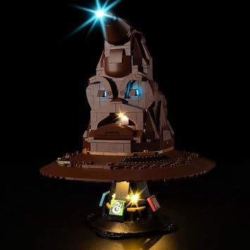 Nitemode Lighting Compatible with Lego 76429 Sorting hat, Upgraded Talking Sorting Hat Model No Model