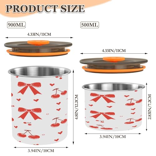 Envase para café hermético acero inoxidable 500 ml ATTX miniatura 2