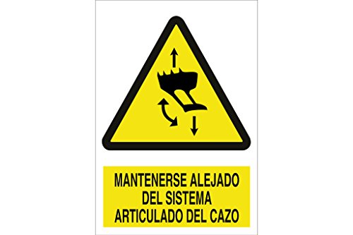 Plimpo Señal Adhesiva 148X105 Mantenerse Alejado Del Sistema Articulado Del Cazo En Oferta Cofan A56Ad148105 Mantenerse Alejado Del Sistema Articulado Del Cazo