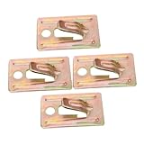 Alipis 4 piezas Soporte para Calentador de Agua Pared Montaje Rápido Alta Resistencia Compatible con Paredes Huecas Soporte Multifuncional para Termo Eléctrico Incluye Tornillos y Tacos