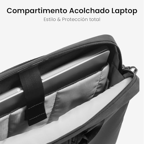Funda portátil slim tomtoc impermeable que protege tu MacBook de 16 pulgadas con total comodidad 5