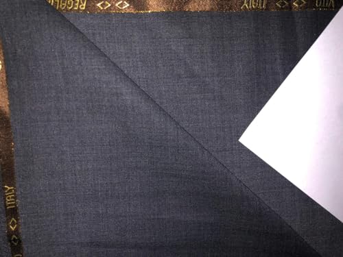 Mélange superfin polyester laine anthracite pour confection tailleur - 3