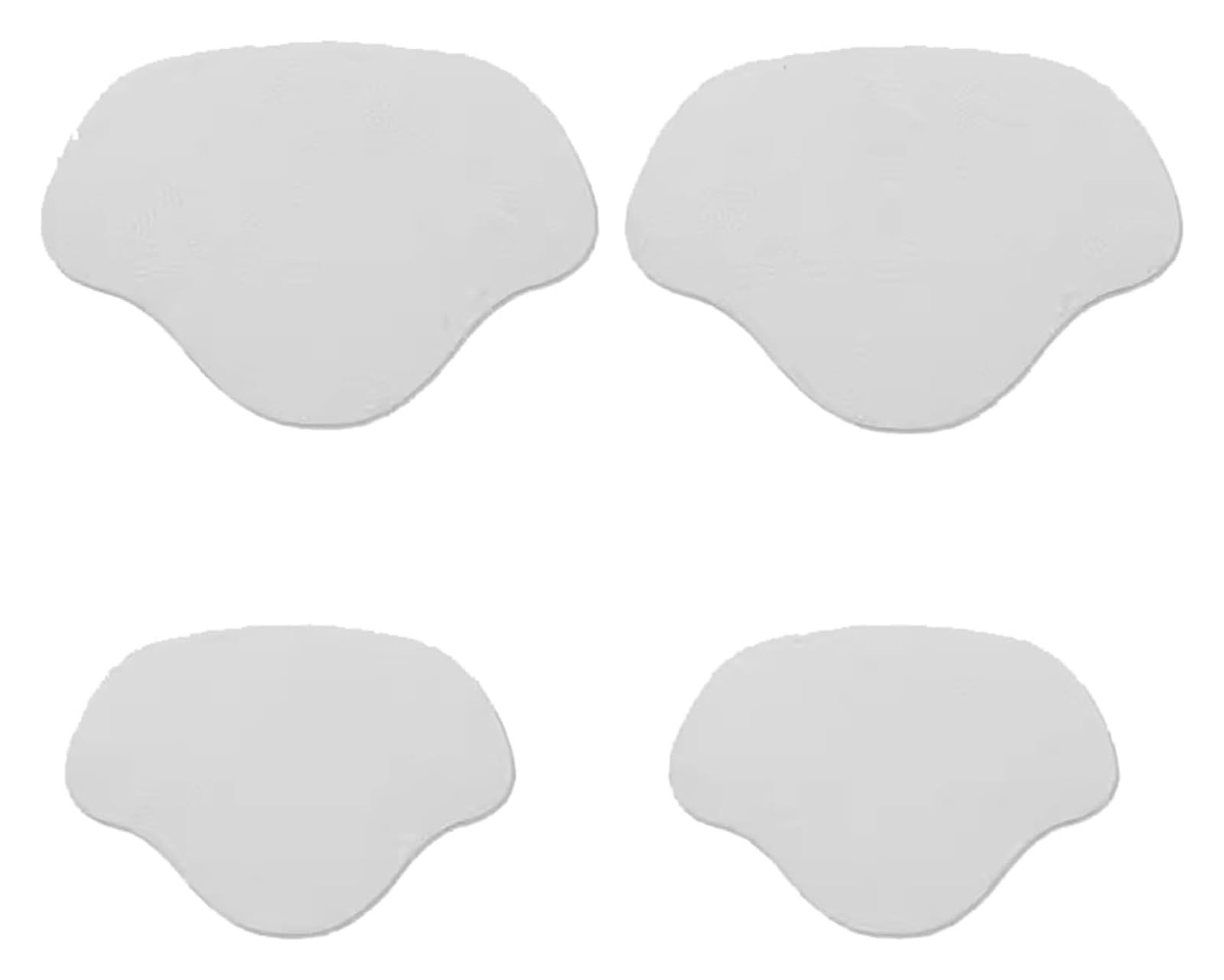TBDdsd Sports shoe repair kit, 2 Pair Self-Adhesive Inside Shoe Patches for Holes, Hole Repair Patch Kit for Sneaker ，Small and Large(Gray 2)