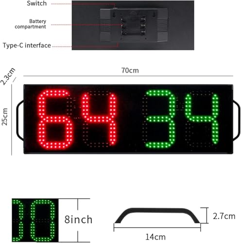 Tablero de Sustitución LED para Fútbol con Pantalla Digital miniatura 2
