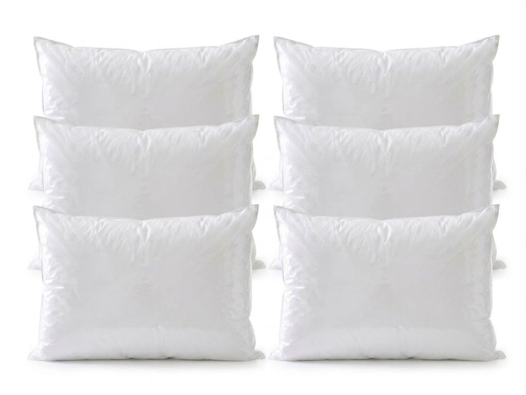 EFFETTO CASA Fornitura cuscini/guanciali da letto certificati IGNIFUGHI (8 pezzi)