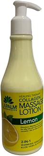 La Palm Massage Lotion 8 fl oz. (Lemon)