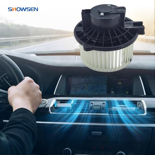 Image of SHOWSEN 700063 HVAC AC Heater Blower Motor with Fan for 2001-2007 Sequoia | Compatible with 2004-2006 Toyota Tundra OE# 871030C022
