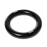 20KN - Anillo de rappel para escalada en roca, equipo de acceso de cuerda, aleación de aluminio y magnesio negro