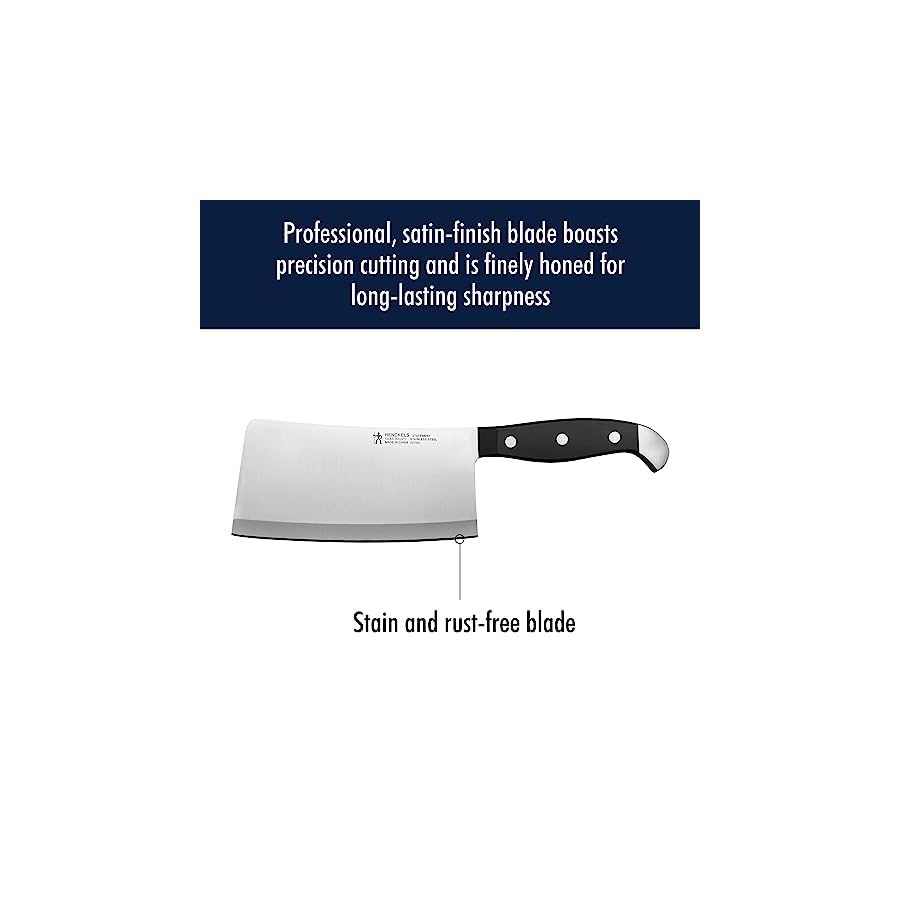 ZWILLING-Henckels-Statement-6-inch-Meat-Cleaver-Black HENCKELS ZWILLING Statement 6-inch Meat Cleaver, Black