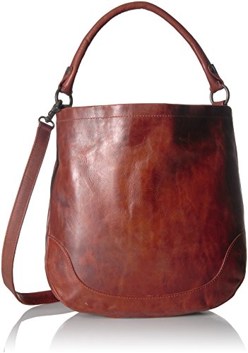 Image of FRYE Melissa Hobo Leather Handbag