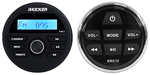 Receptor Multimedia Digital Kicker KMC2 con Bluetooth y USB miniatura 1