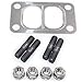 Koauto New urbo Mounting Studs & Nuts With Turbo Gasket for Dodge Cummins 89-07