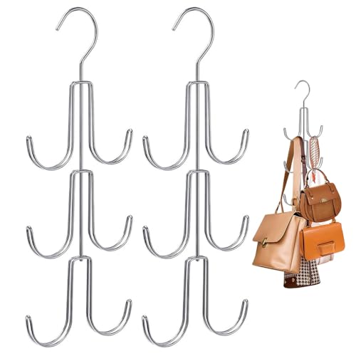 La mejor selección de Colgador de Bolsas para comprar hoy. 49 WEHALO Paquete de 2 Organizador para Colgar Bolsos para clóset, Colgador de Bolsa, Soporte para Colgar, Sin Perforaciones, Ahorra Espacio, Colgantes, Bufanda, Corbatas, Sombreros,...