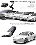 Air Freshener Adapter Clip Base for Tesla Model Y 3 Air vent, Fits for Car Air Fresheners Scent Diffuser Automotive Outlet Vent Perfume Interior Decoration Fragrance (2 Pack) (Invis.2|Fits for New M3) - Image 3