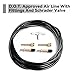 VIGOR 1000HD Air Spring Bags Suspension Kit for 2009-2025 Coil-Spring Ram 1500 Pickups, Rear Air Spring Kit OE Replace# 60818HD