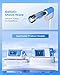 Shockwave Therapy Machine Accessories Kit, Portable Aluminum Case with 7 Massage Heads, Handle for Shockwave Device, Complete Tool Set for Muscle Massage and Pain Rehabilitation