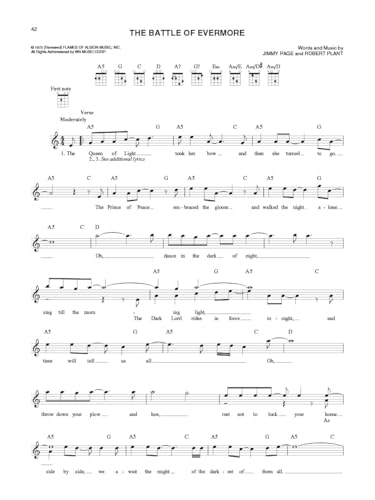 The Hal Leonard Mandolin Fake Book | 300 Songs for Mandolin | Melody, Lyrics, Chords and Diagrams | Ultimate Songbook for Mandolin Players | Perfect for Beginners and Intermediate Players - Image 4