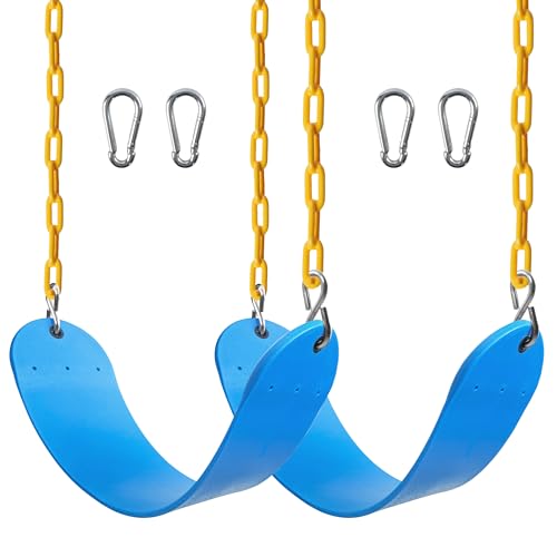 Sunnyglade 2PCS Heavy Duty Swing Seats with Chains & Hooks