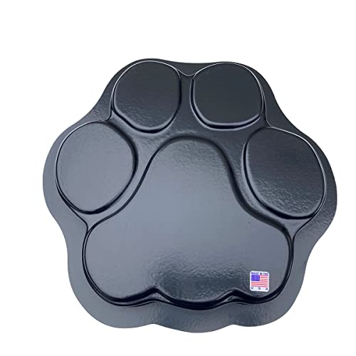 AUTUMN Made in USA Paw Print Mold, Dog Cat Paw Print Stepping Stone Mold, Dog Paw Mold, Concrete Cement Mold, Paw Print Garden Decor Mold, Textured Mold for Non-Slip Stepping Stones, 16 in