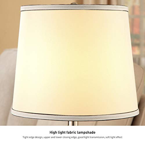 Fehun Reading Lamp Desk Lamp Fashion Creative Glass Table Lamp Bedroom Bedside Lamp Modern American Table Lamp Two Switch Modes Are Available Table Lamp/Push Button Switch/Push Button Switch #TOP3
